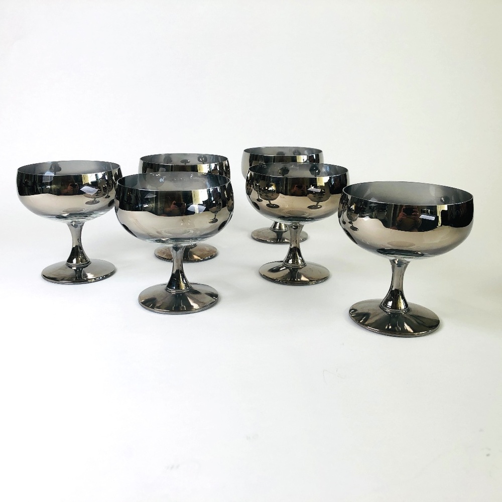 Vintage Fade Dessert Compotes - Set of Six